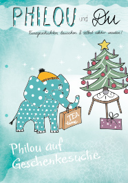 Philou auf Geschenkesuche