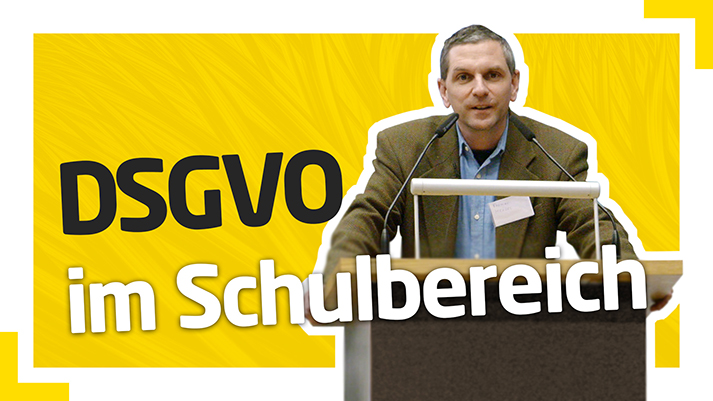 Thomas Menzel: Umsetzung der DSGVO im Schulbereich