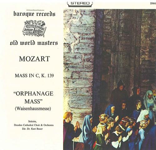 MOZART, W.A.: Missa solemnis in C minor, K. 139, "Waisenhausmesse" (Dresden Cathedral Soloists, Choir and Orchestra, Bauer)