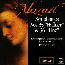 MOZART: Symphonies Nos. 35, "Haffner" and 36, "Linz"